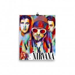 NIRVANA Poster  INCHES